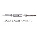 Tige de remontoir Omega brisée